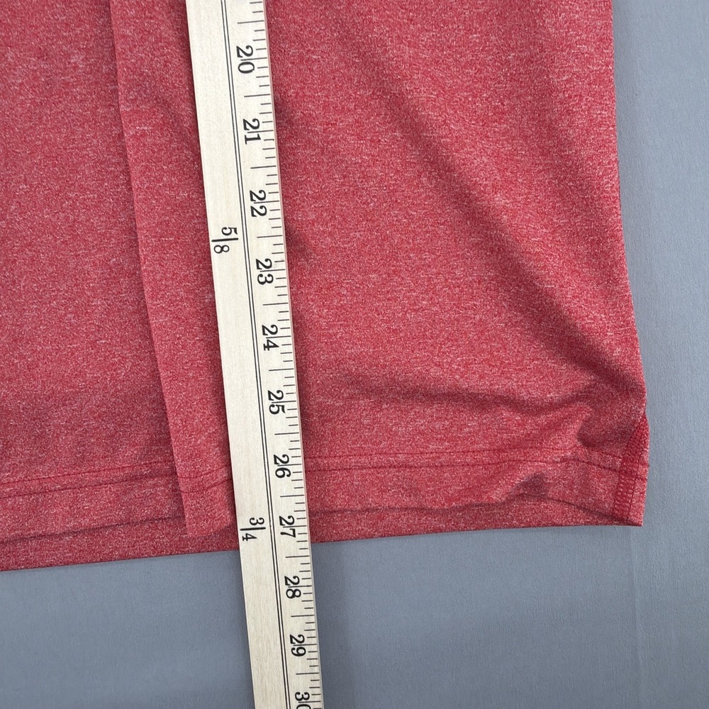 Champion Athletic T Shirt Men's Medium Red Heather Performance Short Sleeve - Picture 5 of 8